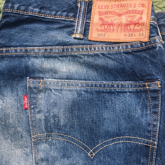 Levi’s 501XX men’s jeans